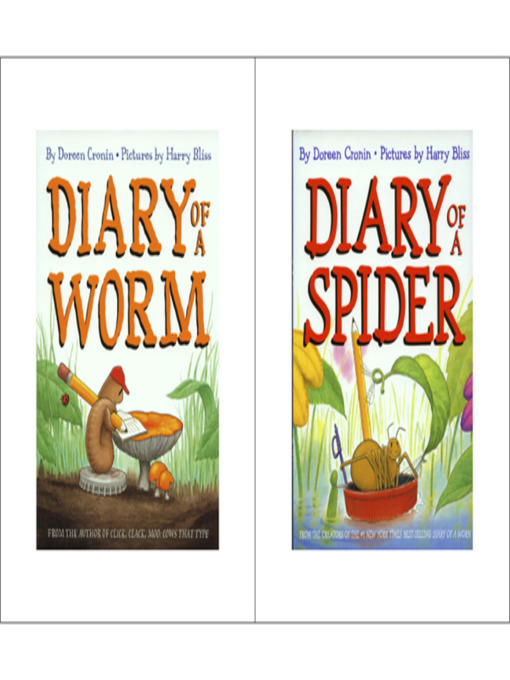 Cover image for Diary of a Spider / Diary of a Worm